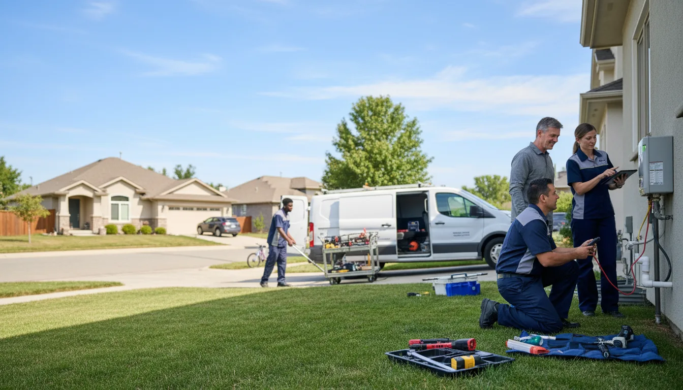 Tankless water heater service in Allgood, AL